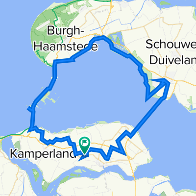 Geersdijk - Ründchen Wissenkerke - De Banjaard - Werkeiland Neeltje Jans - Roggenplaat - Burghsluis - Plompe Toren - Schelphoek - Wevers &amp; Flaauwers Inlaag 