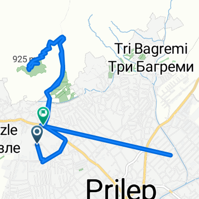 Prilep to Орде Чопела 4, Prilep