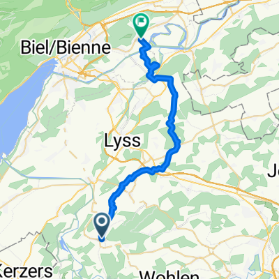 Landerswilweg, Radelfingen nach Wiesenweg 2, Safnern