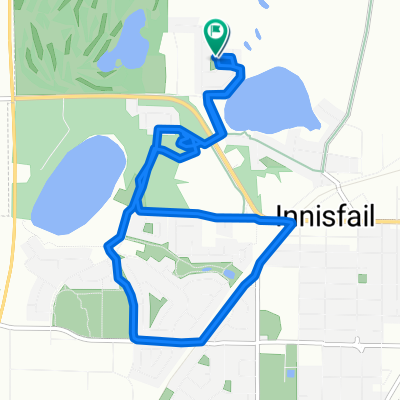 Slow ride in Innisfail