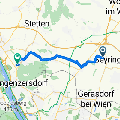 Enzersfelder Weg 13, Seyring nach Setzgasse 23a, Bisamberg