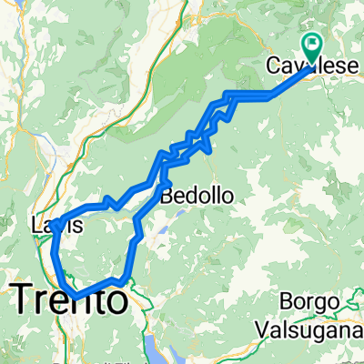 Cavalese - Val di Cembra - Val Floriana - Cavalese