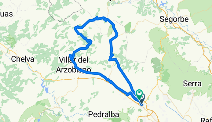 Lliria - Sacañet - Villar - Lliria