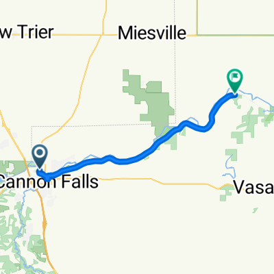 705 N Sixth St, Cannon Falls to 26674 144th Avenue Way, Welch