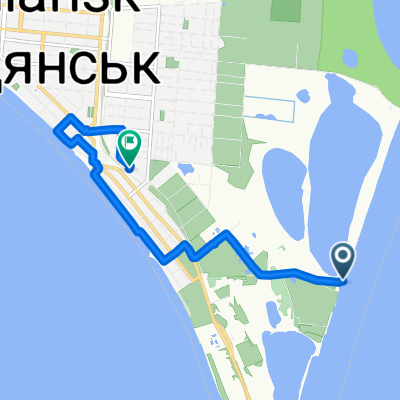 Moderate route in Бердянск