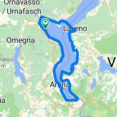 Da Corso Giuseppe Garibaldi 36, Baveno a Via Libertà 20, Baveno