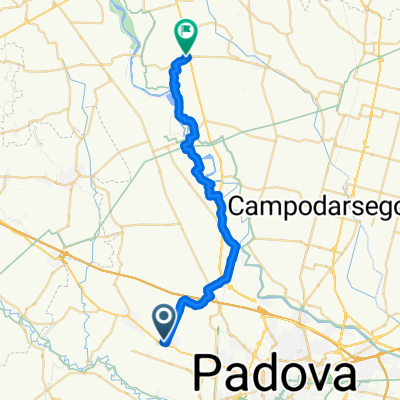 Via Torino 14, Rubano to Via Vincenzo Bellini 33, San Giorgio in Bosco
