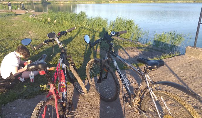 Foto 2 der Bikemap-Route "От Театральная улица 3, Санкт-Петербург до проспект Октября 25-го 7, Пиккола"