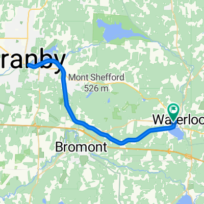 Supersonic route in Waterloo