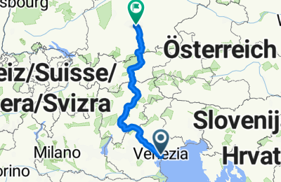 Route in der Bikemap App öffnen