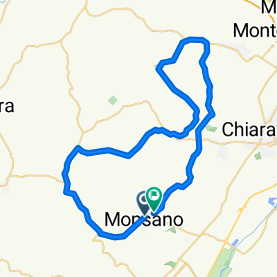 Da Via Trento e Trieste 26B, Monsano a Via Collina 29, Monsano