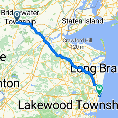 68 La Grange St, Raritan to 21 Tuttle Ave, Spring Lake