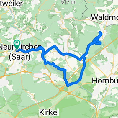 Neunkirchen,Wellesweiler,Niederbexbach,Limbach,Kleinottweiler,Kirkel,Jägersburg,Bexbach