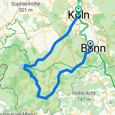 Bonn - Eifel - Köln