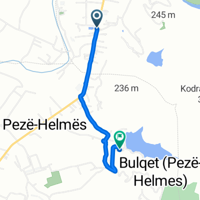 SH56 to Unnamed Road, Pezë Helmës