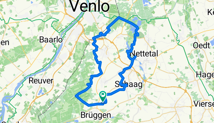 Genholt-Depot-Venloer Heide-Krickenbeck-De Wittsee-Genholt