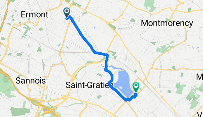 De 13 Rue George V, Eaubonne à 85 Rue du Général de Gaulle, Enghien-les-Bains