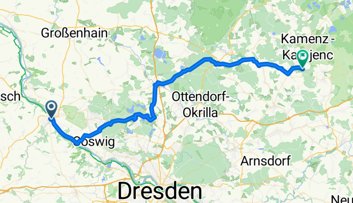 10. Etappe: Meißen - Kamenz