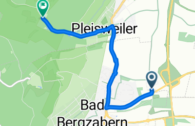 Route in der Bikemap App öffnen