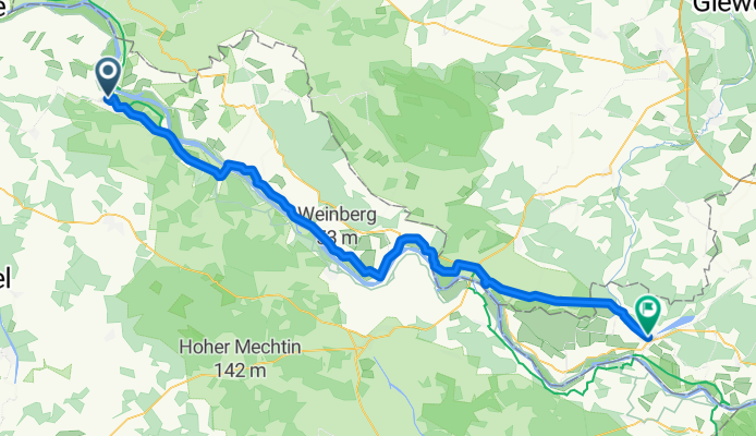 2. Etappe Bleckede - Lenzen
