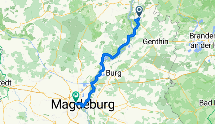 5. Etappe: Jerichow -Magdeburg