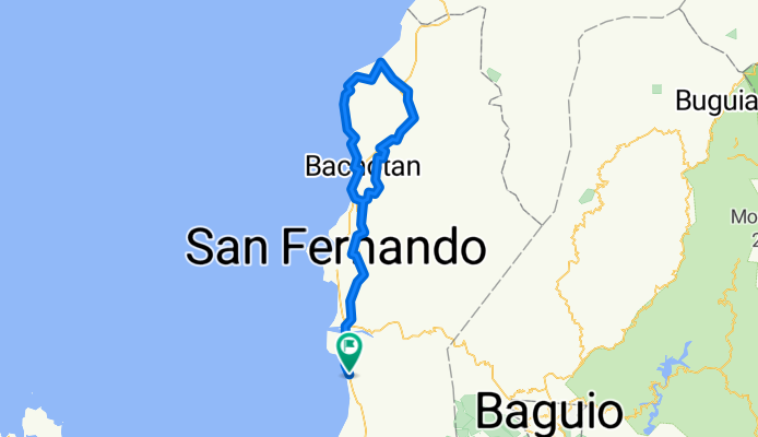 McArthur Highway, Bauang to McArthur Highway, Bauang