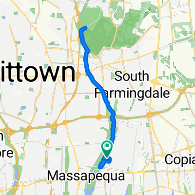 Moderate route in Massapequa Park