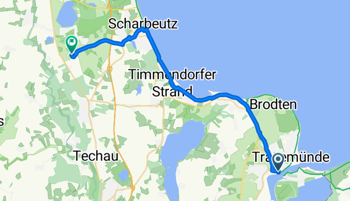 Ostseetour 2020 #3 Travemünde - Schürsdorf