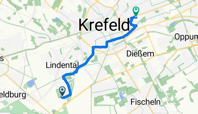 Im Benrader Feld 40B, Krefeld nach Sprödentalstraße 94, Krefeld