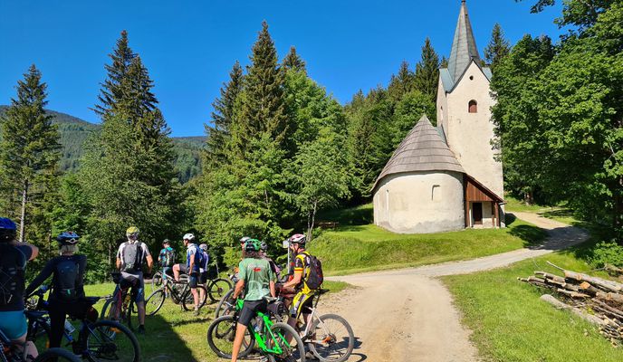 Photo 1 of the Bikemap route "Kope Pahersko Pesnik Ribniško jezero Kope"
