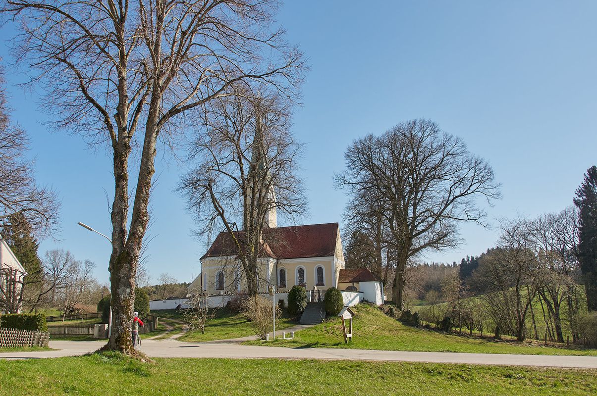 Dörferrunde im Holzland: Buch am Erlbach - Maria Thalheim - Rappoltskirchen - Inning am Holz - Steinkirchen - Buch