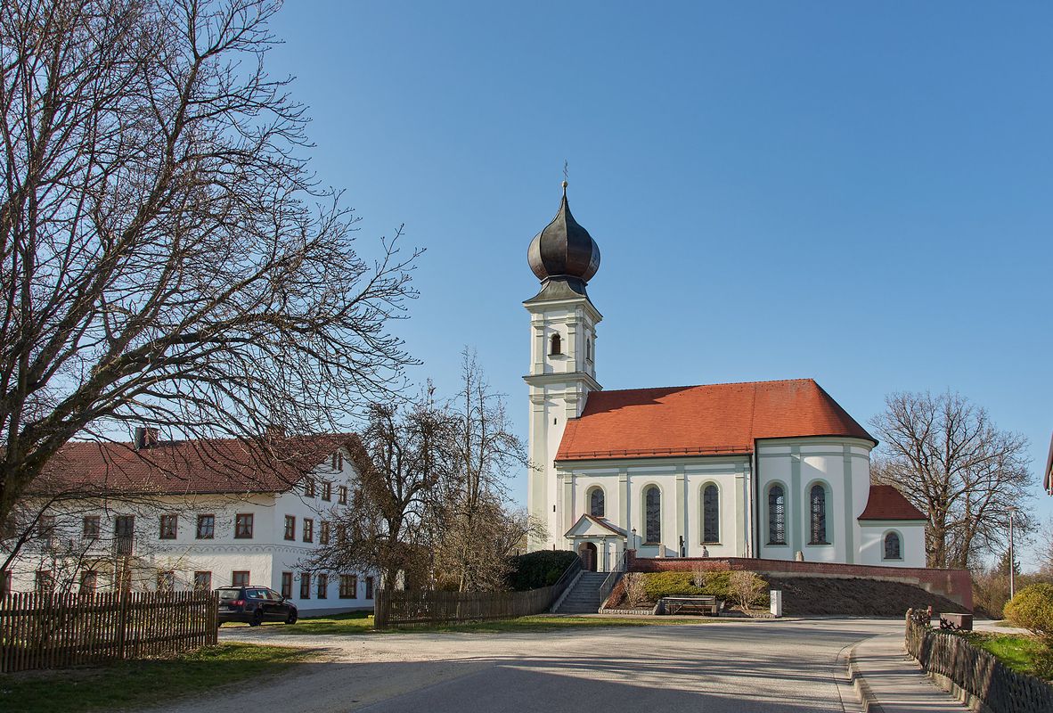 Dörferrunde im Holzland: Buch am Erlbach - Maria Thalheim - Rappoltskirchen - Inning am Holz - Steinkirchen - Buch