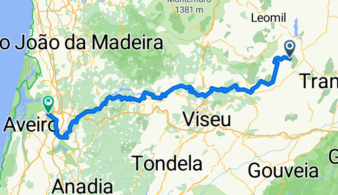 Rio vouga:da nascente à foz