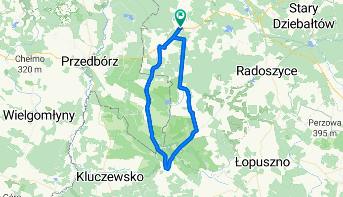 Skórnice - Oleszno - Pilczyca - Skórnice
