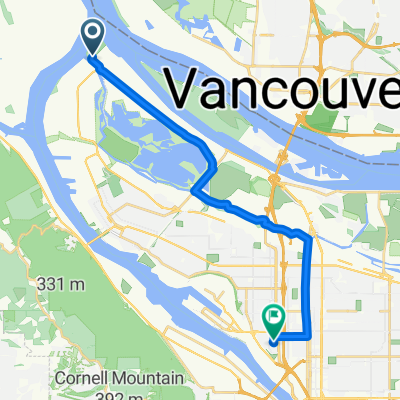 8349 N Marine Dr, Portland to 4045 N Longview Ave, Portland