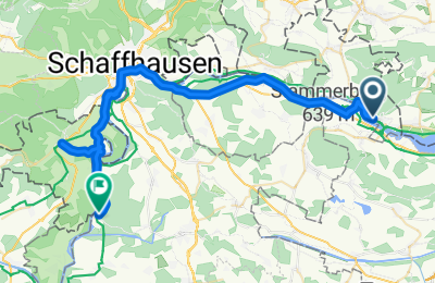 Route in der Bikemap App öffnen