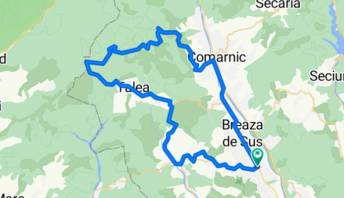 BREAZA-COMARNIC VF.GURGUIATU-TALEA-PLAIU-OCINA-BREAZA