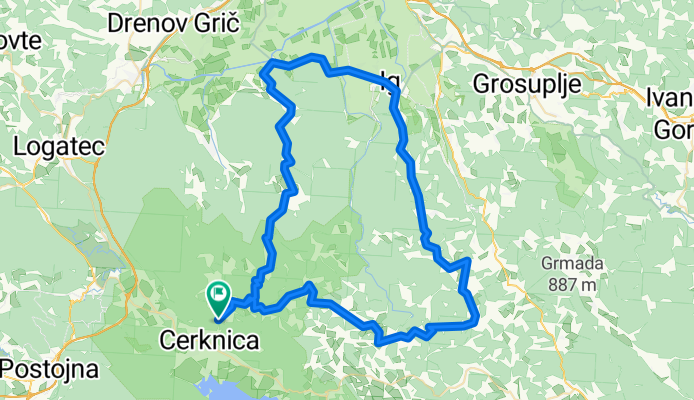 Begunje-Rakitna-Kurešček