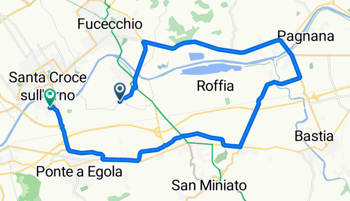 Restful route in San Donato
