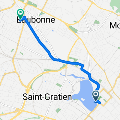 De 1 Avenue de la Ceinture, Enghien-les-Bains à 14 Rue George V, Eaubonne