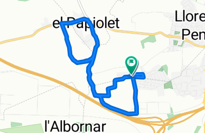 Route in der Bikemap App öffnen