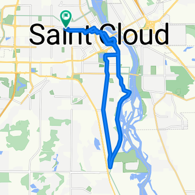 Moderate route in Saint Cloud
