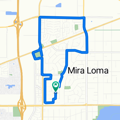 Aurora Avenue 5962, Jurupa Valley to Aurora Avenue 5962, Jurupa Valley
