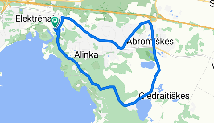 Pergalės gatvė 3, Elektrėnai to Pergalės gatvė 9, Elektrėnai