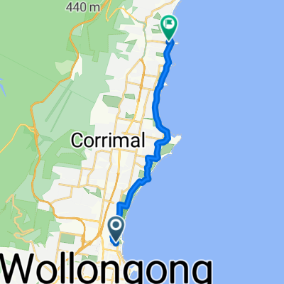 Sporty route in Bulli