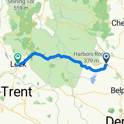 18 Water Lane, Matlock to 6 Church Street, Leek