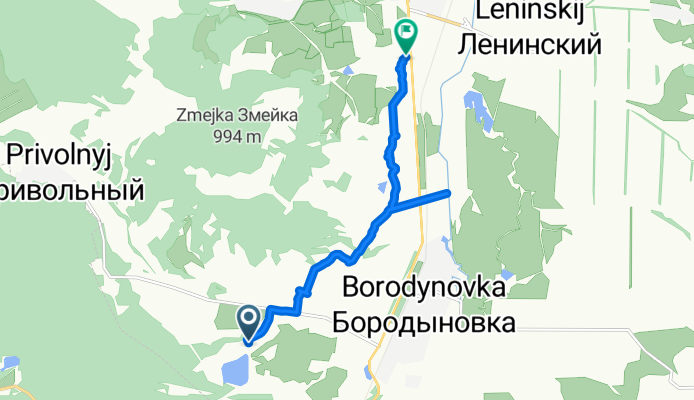 От Unnamed Road до улица Советская 45, Минеральные Воды
