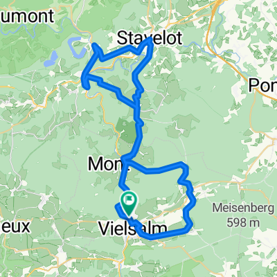 Vielsalm-Wanne-Thier de Coo - Stavelot - Vielsalm