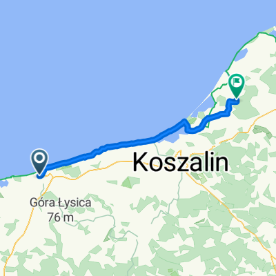 4 Kołobrzeg to Jabłonowy Sad 72 km