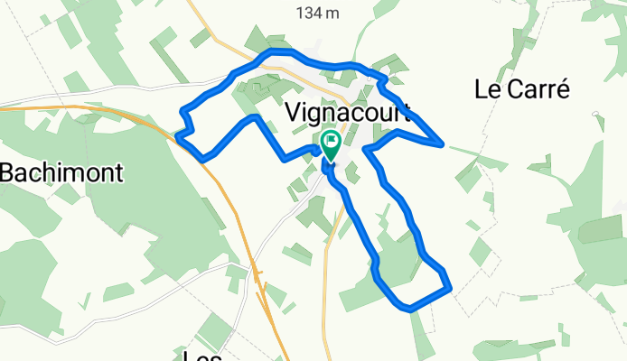 De 572bis Rue d'Amiens, Vignacourt à 572bis Rue d'Amiens, Vignacourt